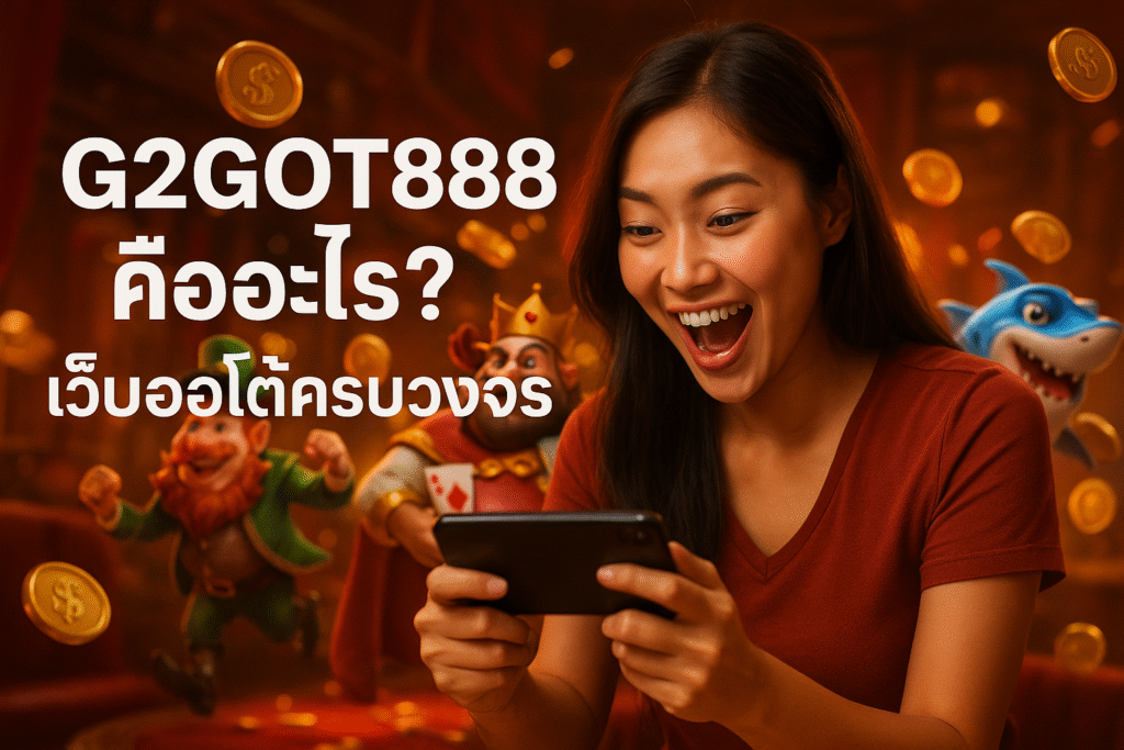 G2GOT888 คืออะไร? เว็บออโต้ครบวงจร