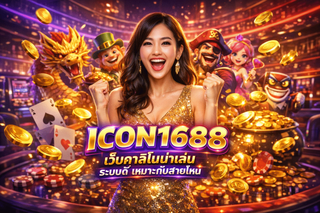 ICON1688 เว็บคาสิโนน่าเล่น ระบบดี เหมาะกับสายไหน