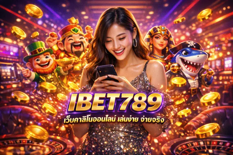 IBET789 เว็บคาสิโนออนไลน์ เล่นง่าย จ่ายจริง